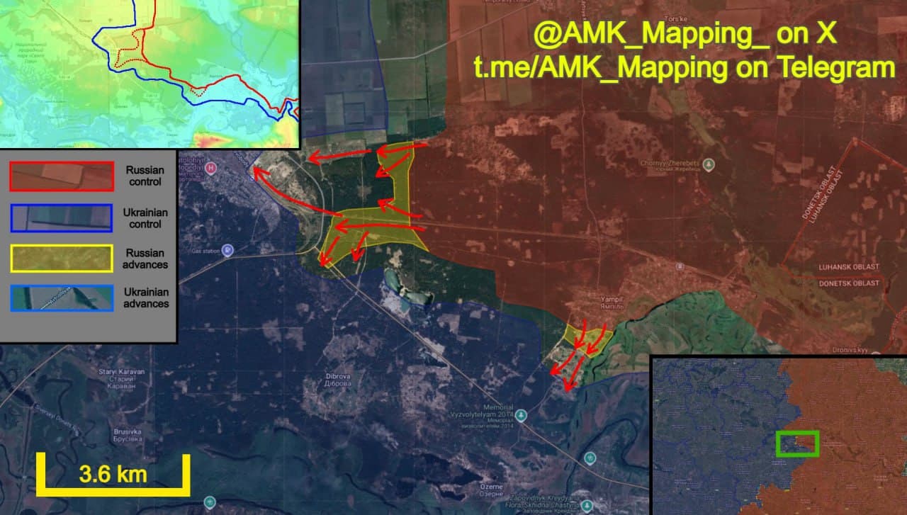 Russian forces advance in Lyman direction, capturing new positions
