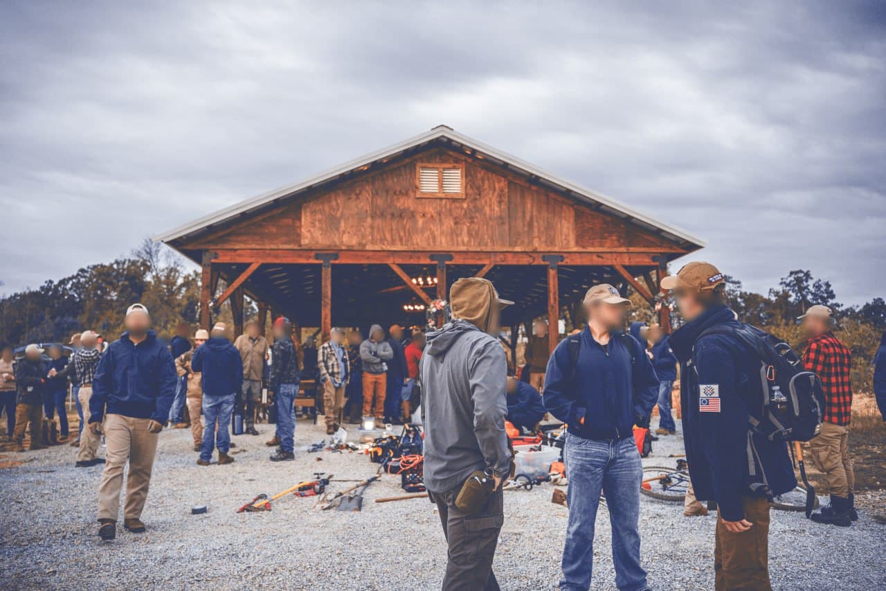 Activists complete a month's work in one day at Return To The Land settlement