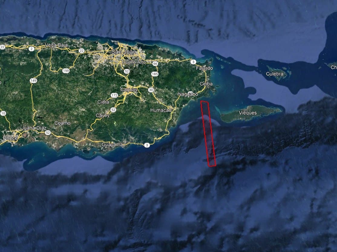 NOTAM issued for airspace near José Aponte de la Torre Airport