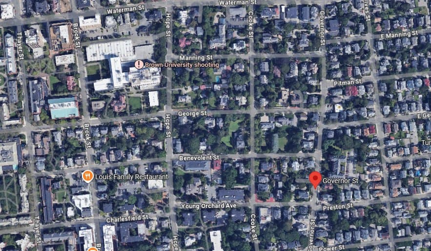 Shots fired near Governor St, near Brown University shooting