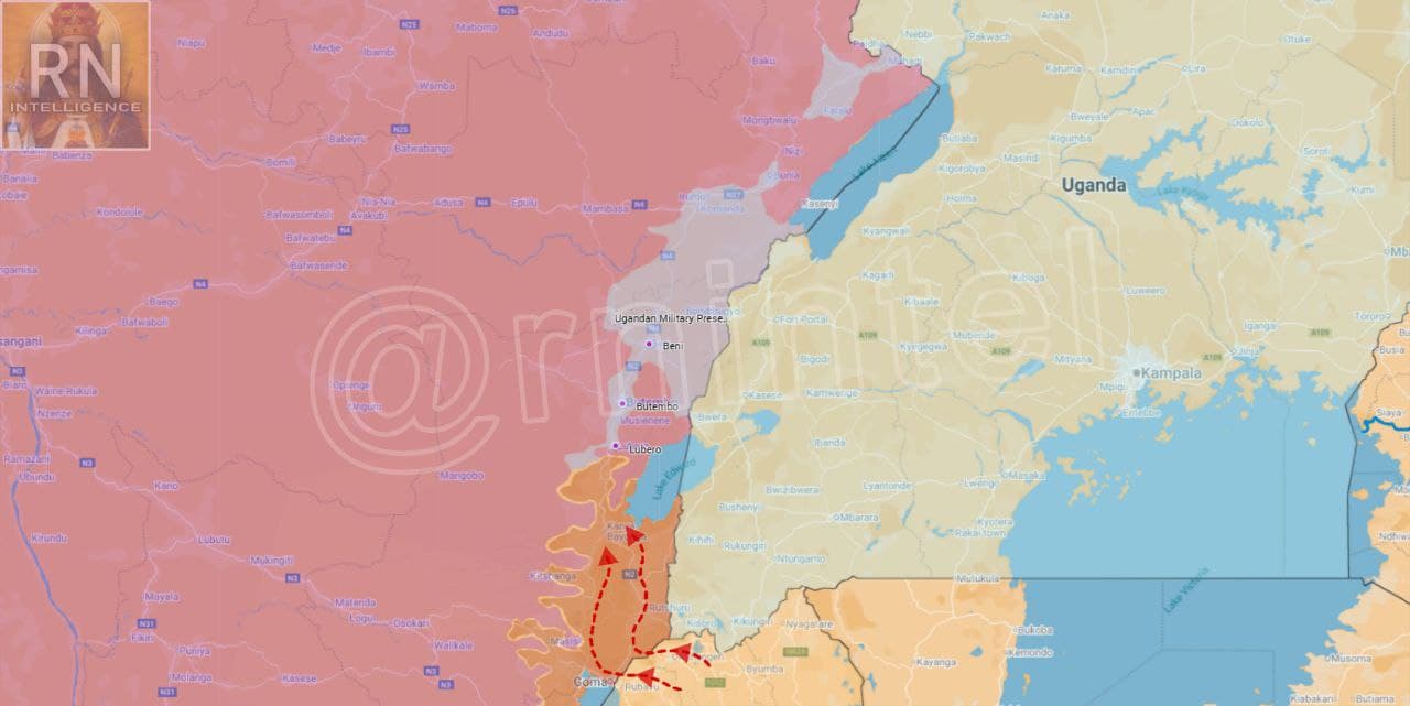 DR Congo reports heavy military reinforcements from Rwanda into Goma