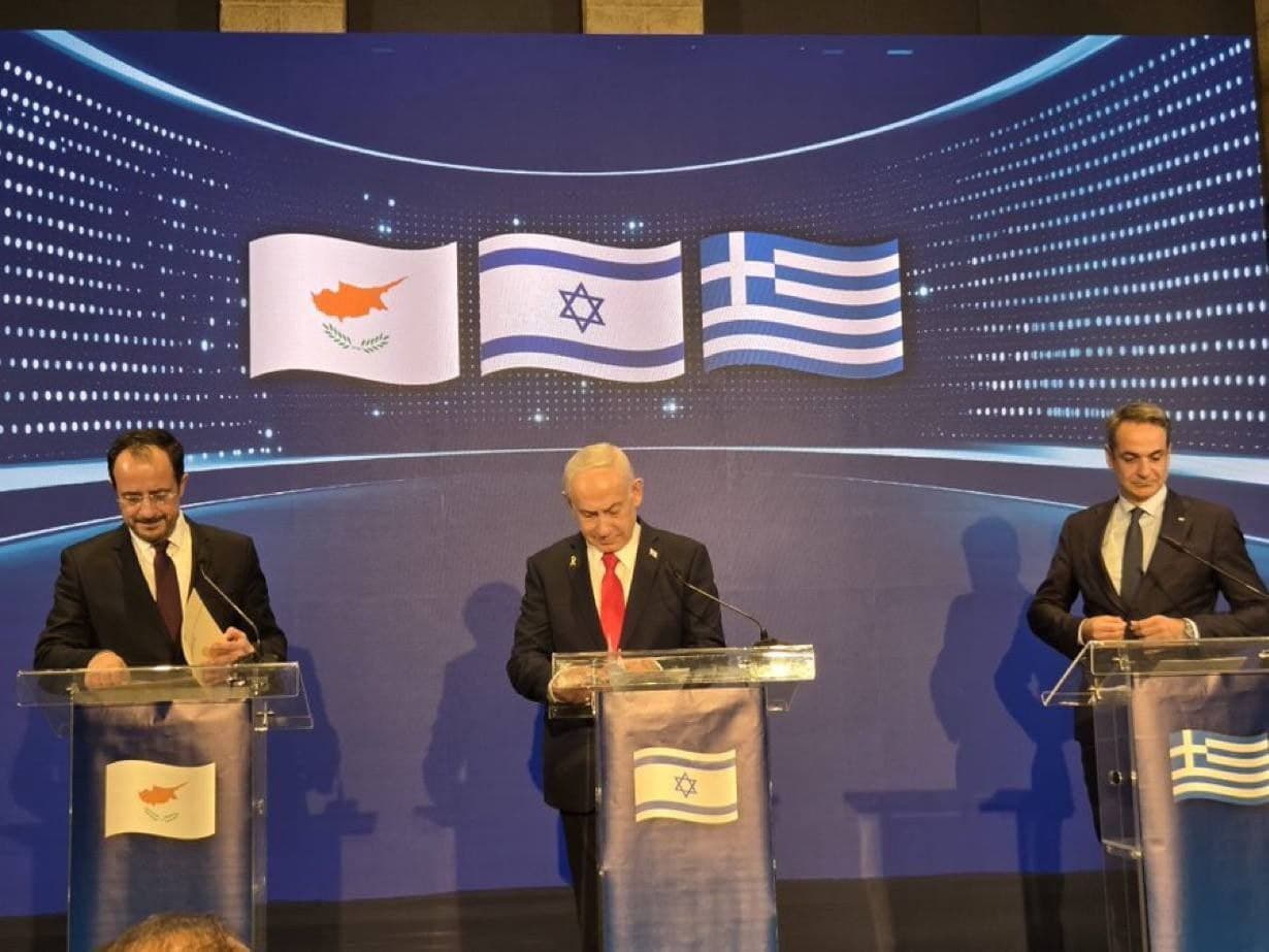 Netanyahu meets with Cyprus and Greece leaders amid Turkey tensions