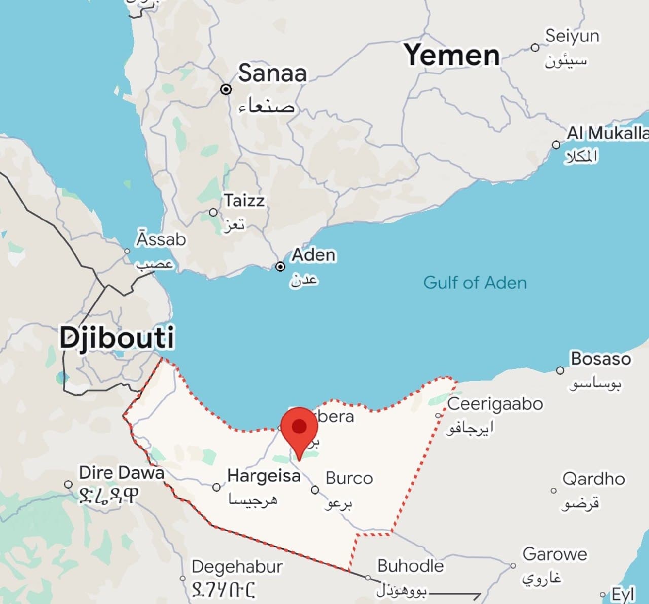 Somaliland offers stability and ports near Bab el-Mandeb chokepoint