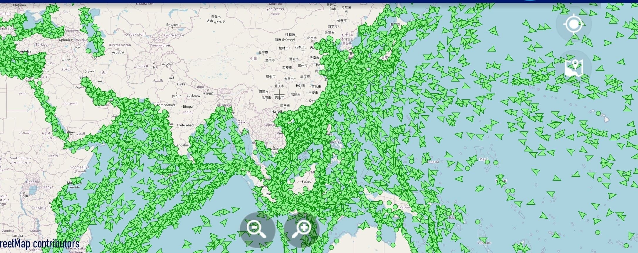 Tracking cargo ships in Asia is nearly impossible, with over 100,000 ships