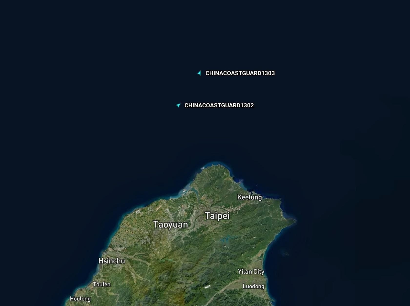 China's Coast Guard conducts law-enforcement patrols near Taiwan