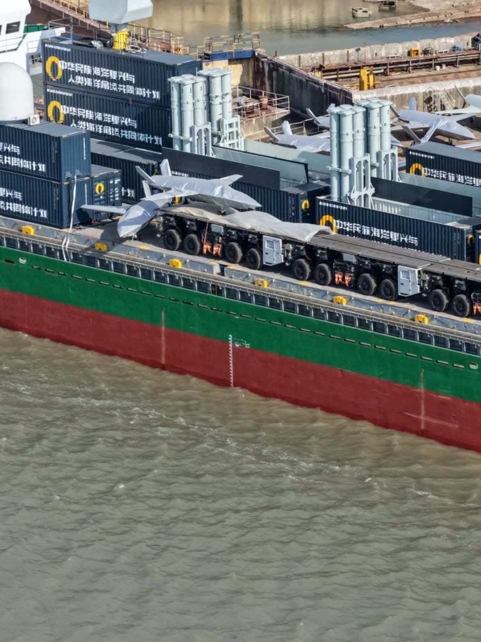 China converts cargo ship Zhong Da 79 into drone launch platform