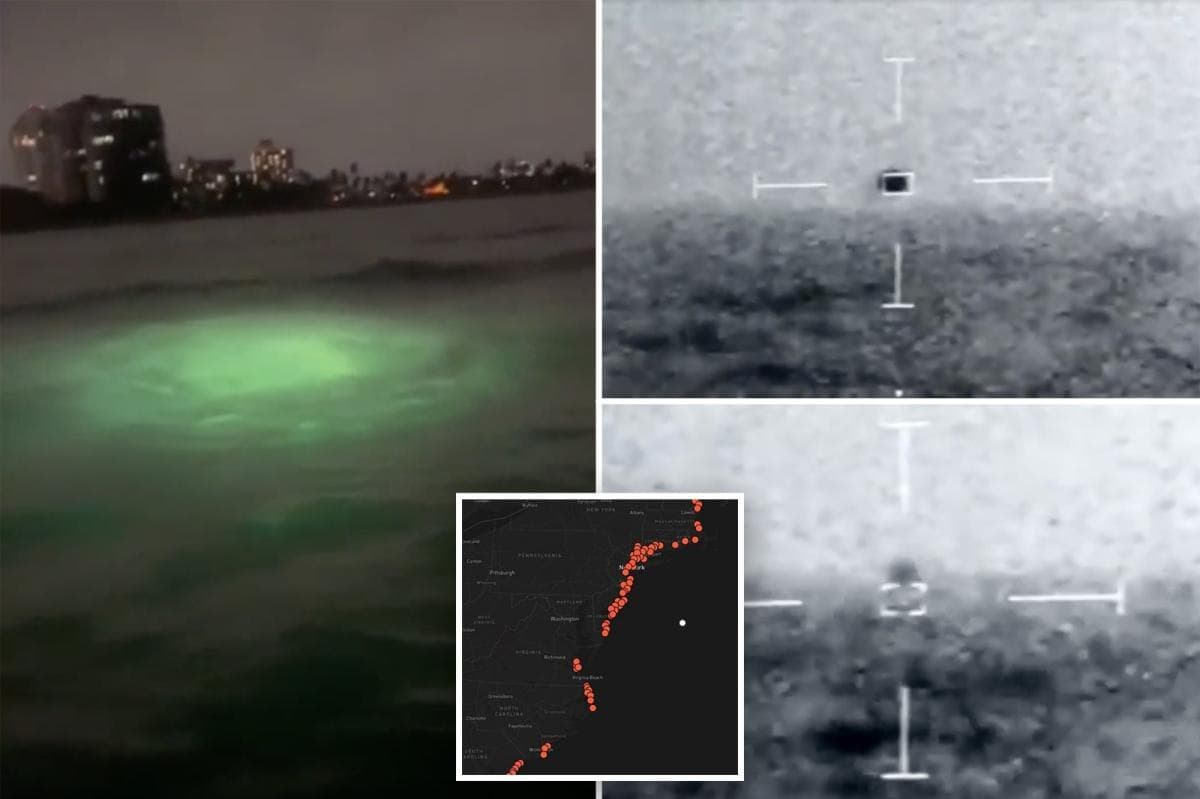 UFO-tracking app logs thousands of USO reports near U.S. waterways