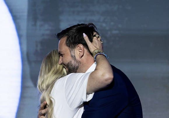 Erika Kirk sees similarities between husband Charlie and JD Vance