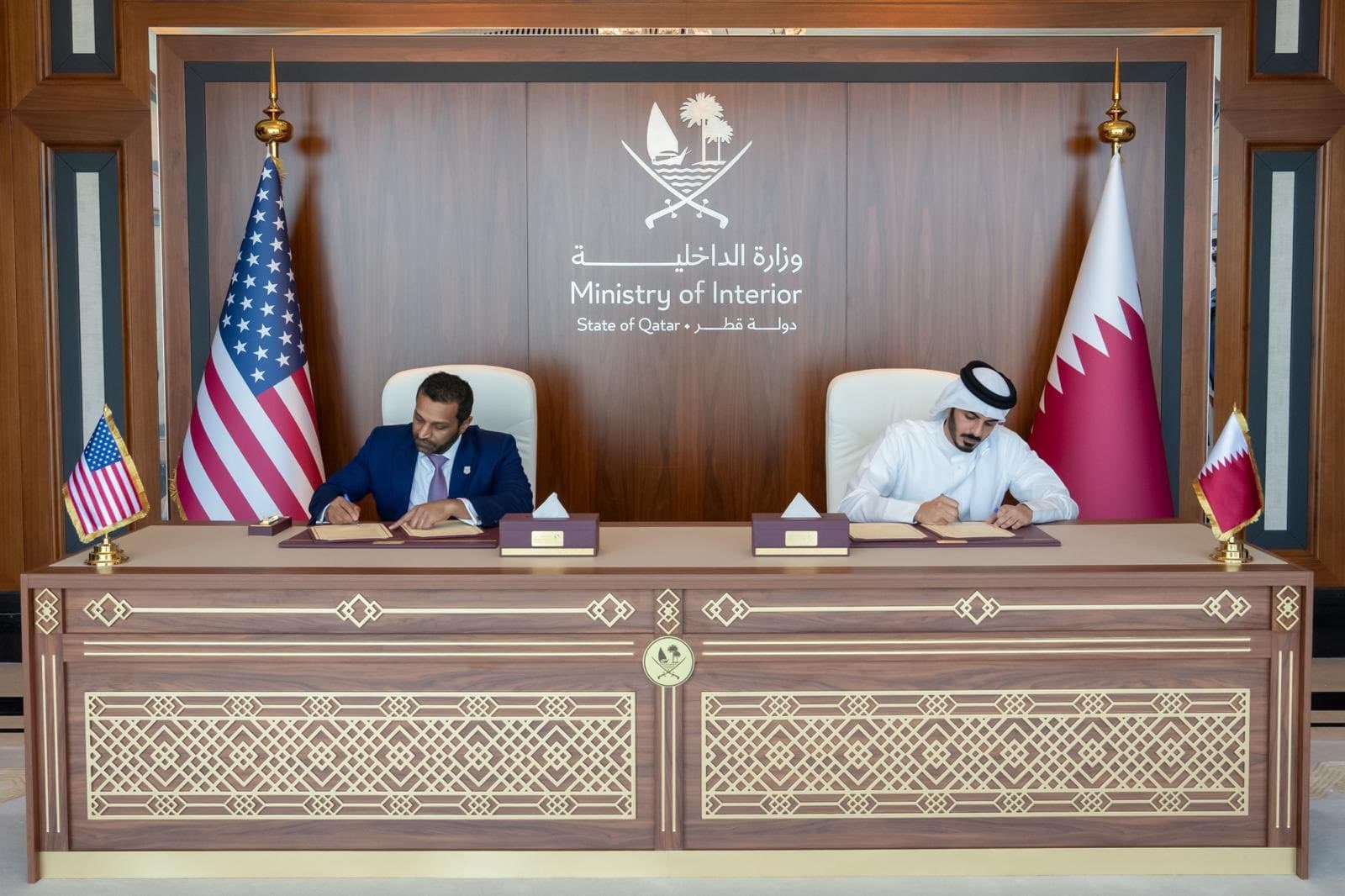 FBI Director Kash Patel signs MOUs with Qatar’s Ministry of Interior