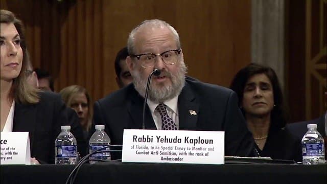 Rabbi Yehuda Kaploun plans to work with social media on algorithms to suppress hatred