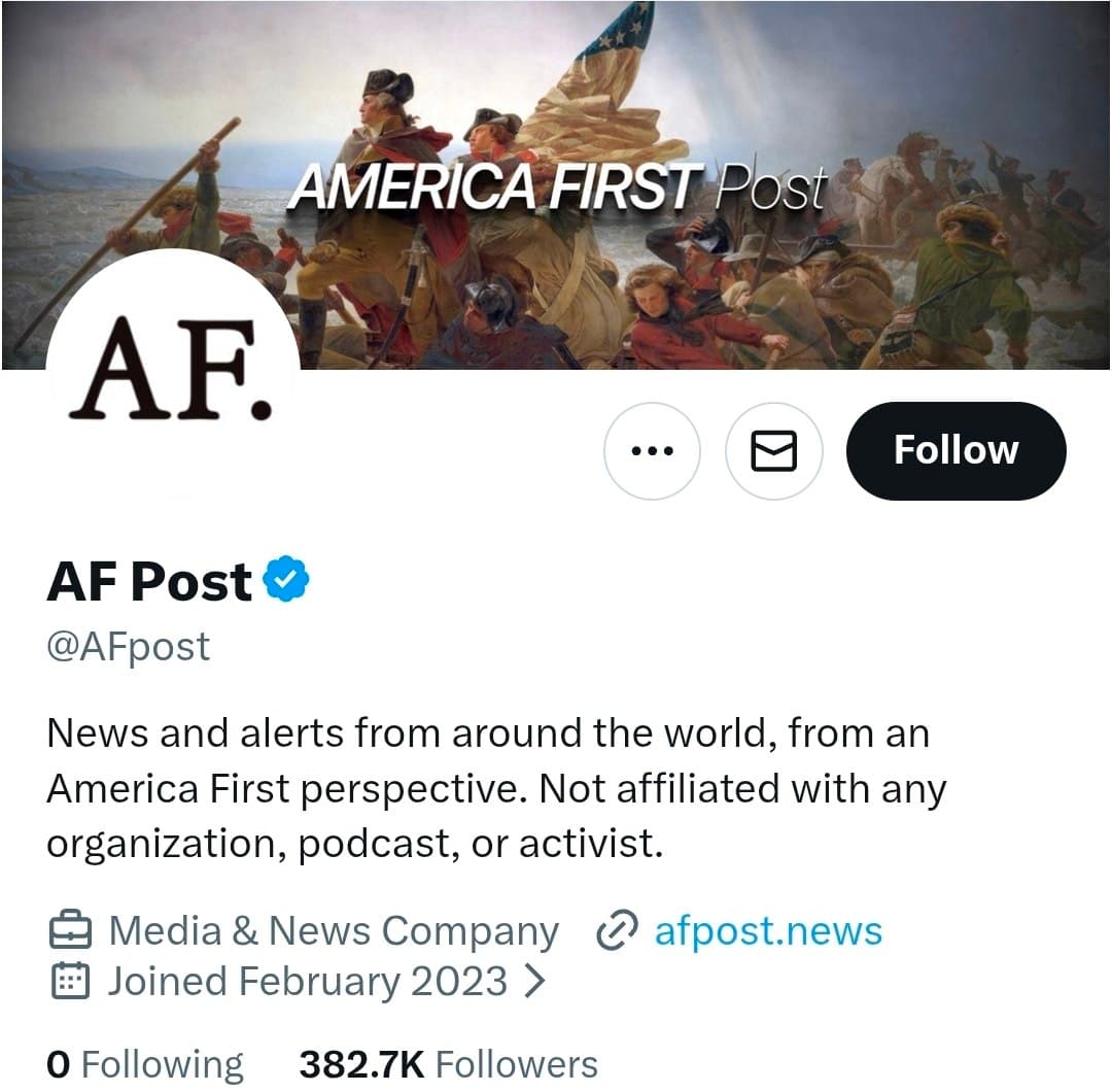 X account AF Post requests to join Ben Shapiro's Daily Wire