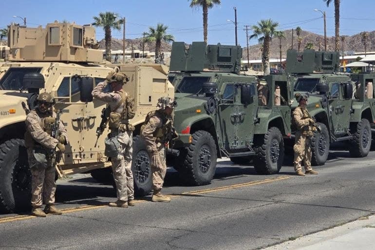 700 Marines Withdrawn from LA After Anti-ICE Protests, Signaling Stability Return