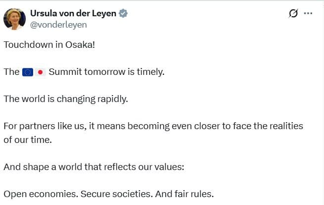 EU and Japan Forge Alliance at Summit to Combat Rapid Global Changes