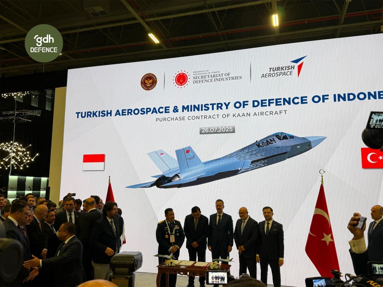 Türkiye and Indonesia Forge $10B Pact for 48 Advanced KAAN Fighter Jets, Enhancing Defense Collaboration