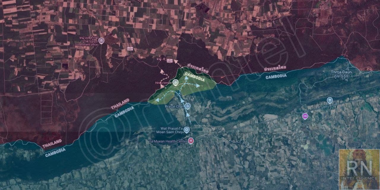 Thailand's Military Seizes, Then Loses Ground in Intense Battle with Cambodia