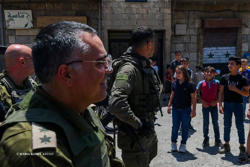 IDF's Avichay Adraee Engages Druze Leaders in Southern Syria to Discuss Security Concerns