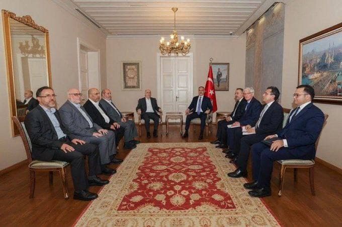 Turkish Foreign Minister Hakan Fidan Hosts Hamas Leaders in Urgent Istanbul Talks