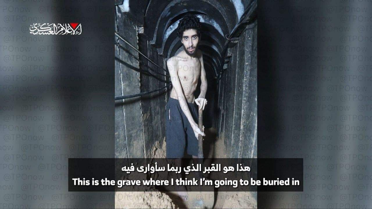 Hamas Releases Disturbing Video of Emaciated Israeli Hostage Evyatar David Amid Ongoing Conflict