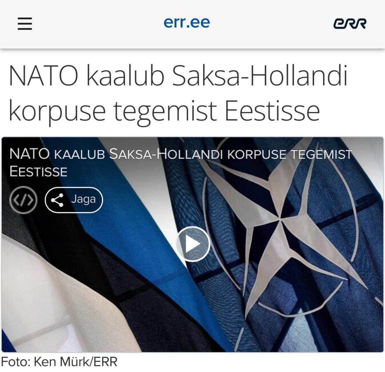 NATO Plans German-Dutch Corps Base in Estonia to Bolster Security Against Russia