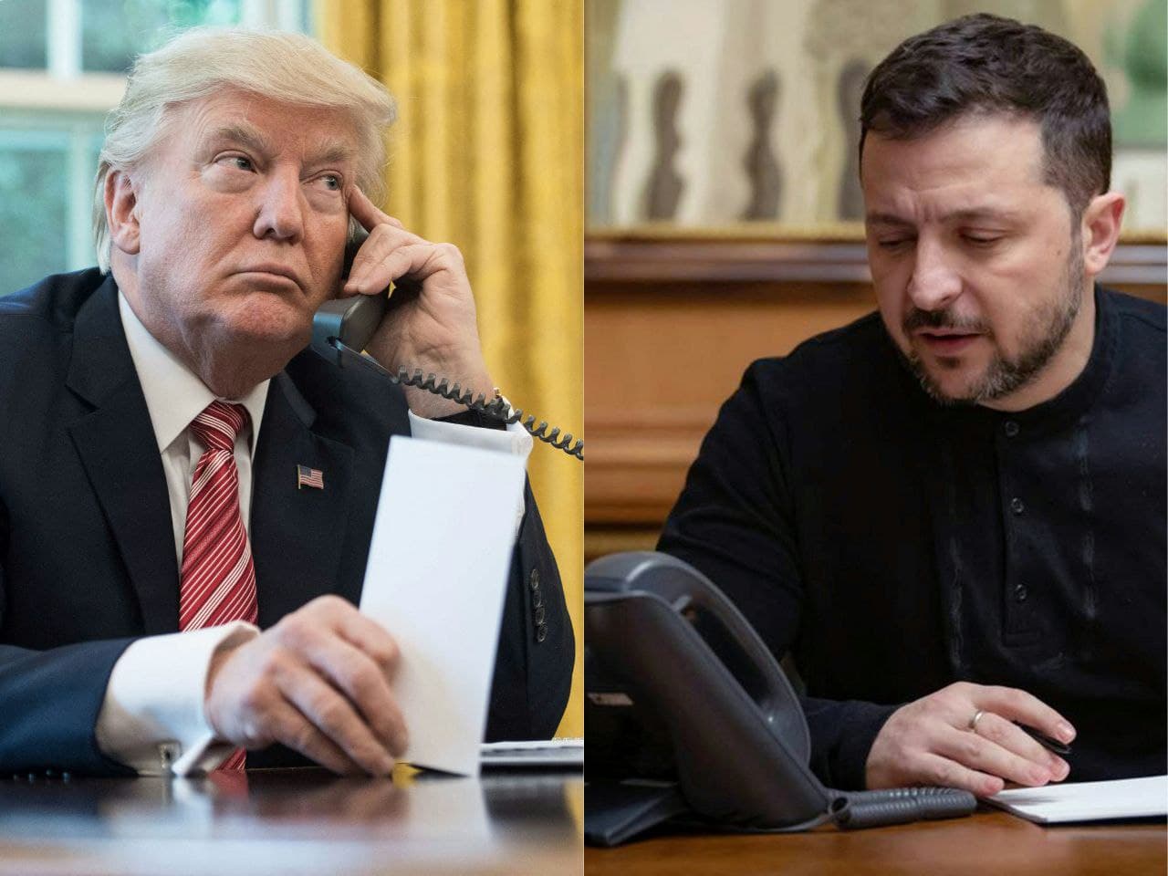 Trump and Zelensky Engage in Urgent Call Amid Heightened Global Tensions