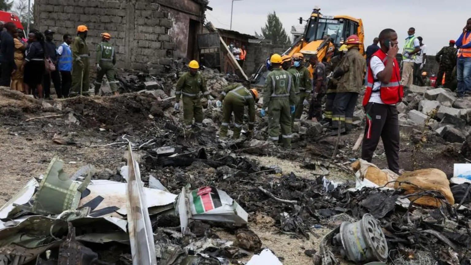 Tragic Nairobi Aircraft Crash Claims Six Lives, Including Four Medical Crew