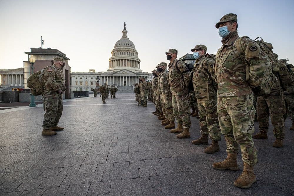 U.S. Military Activates Hundreds of National Guard Troops to Secure D.C.