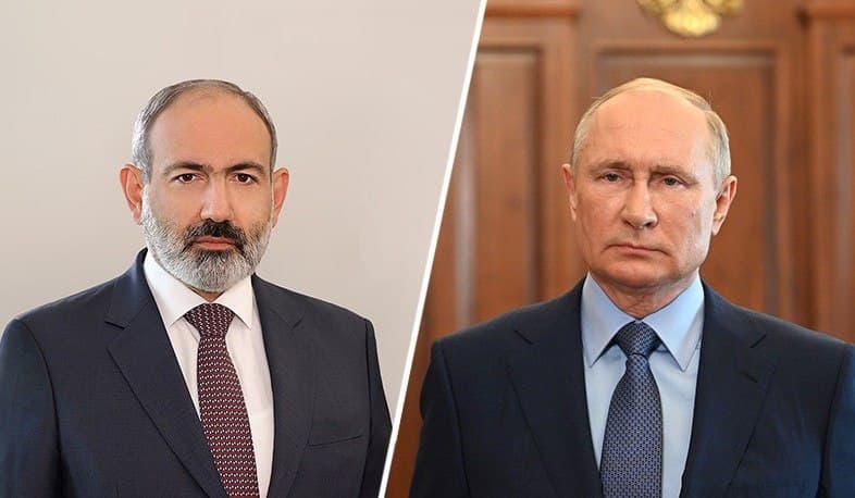 Putin and Pashinyan Hold Urgent Phone Call Amid Rising Tensions in Armenia
