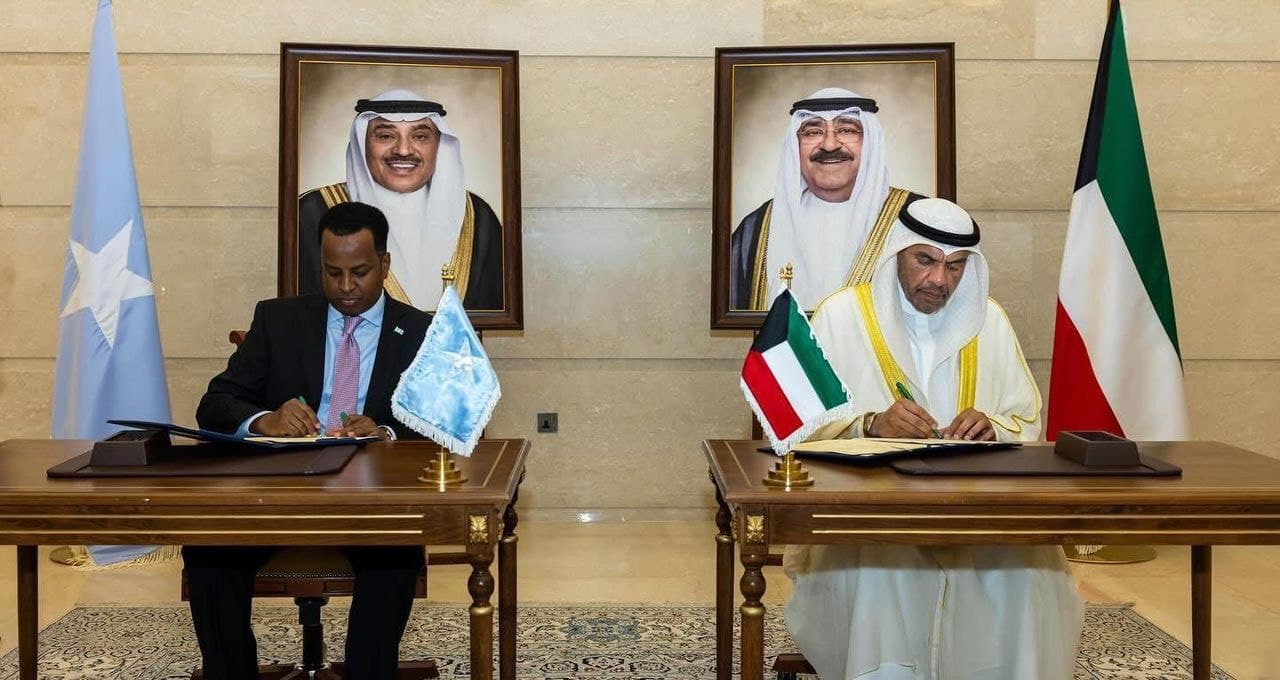 Somalia and Kuwait Forge Three Key Agreements to Boost Bilateral Cooperation