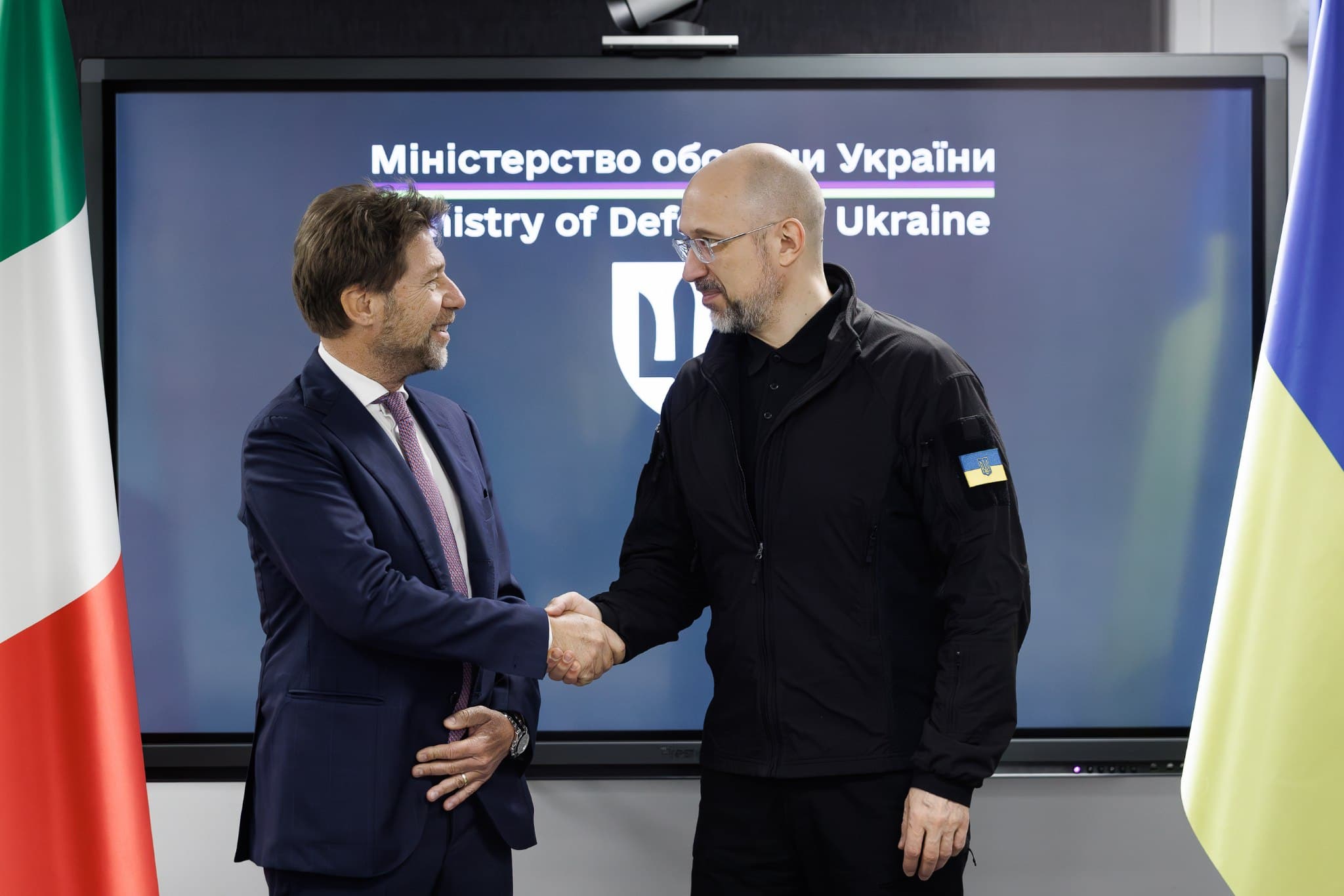 Ukrainian Defense Minister Confirms Major Defense Cooperation with Italy