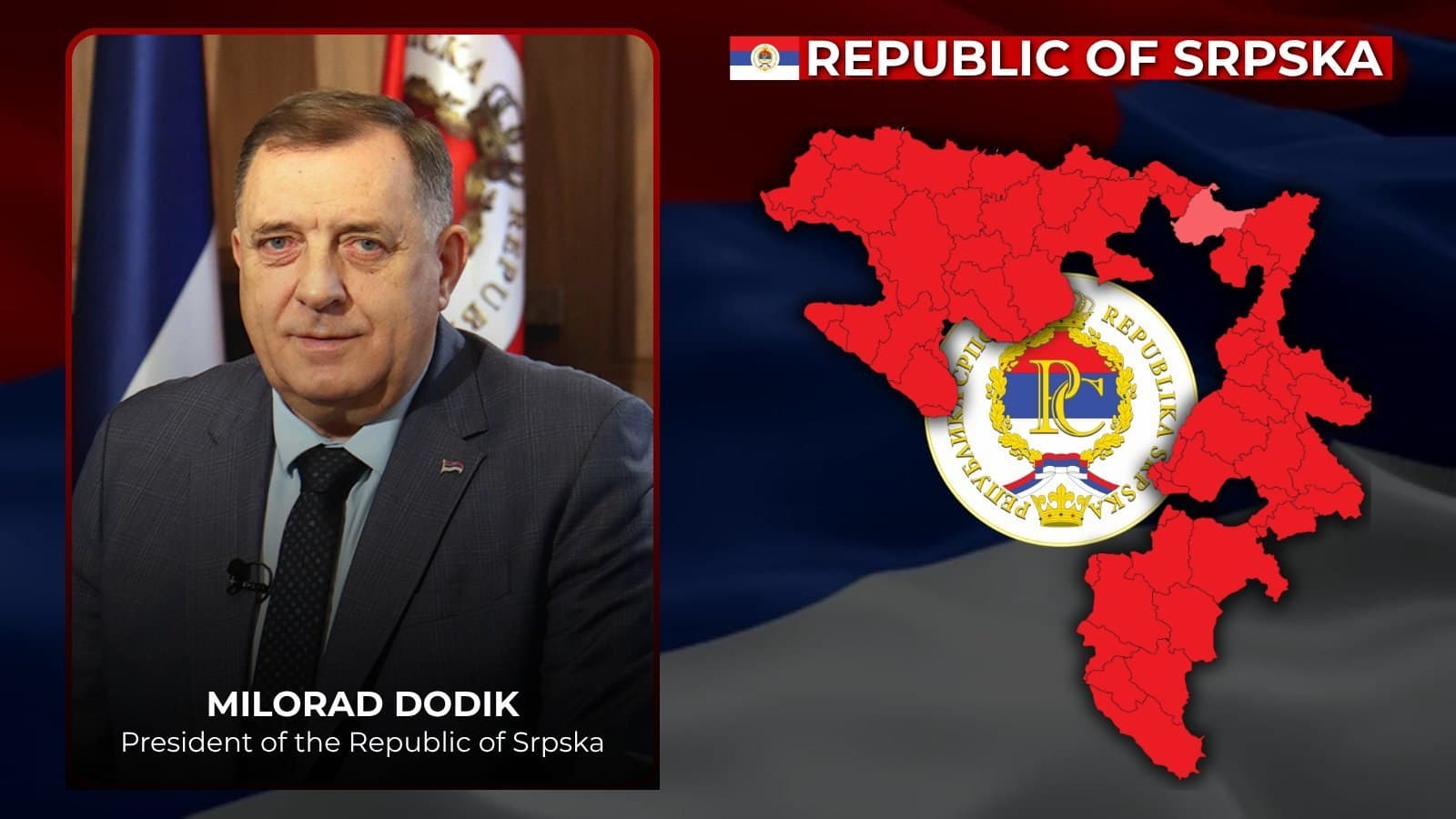 Breaking: Srpska Referendum Set for Oct 18 or 25 on Dodik's Mandate