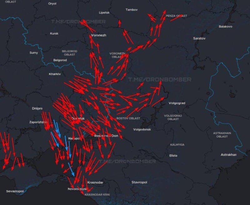Breaking: Ukraine Launches Major Drone Assault on Southern Russia