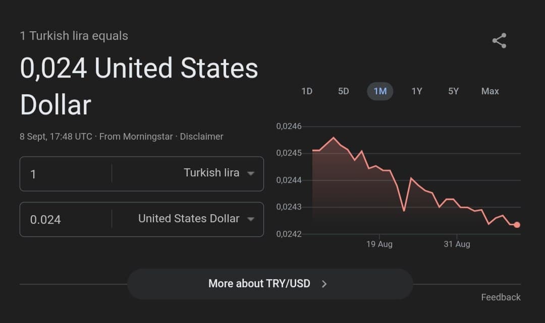 Turkish Lira Plummets as Protests and Political Crisis Escalate