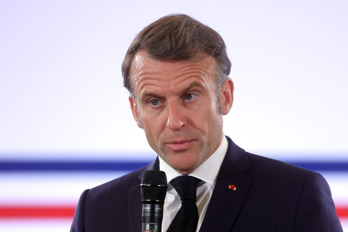 Macron Condemns Israeli Attack in Qatar as "Unacceptable