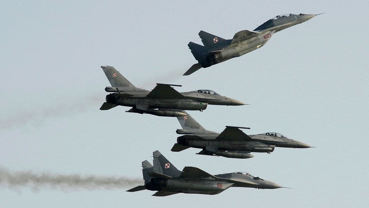 Poland Alerts Air Defense as Drone Threats Prompt Fighter Jet Scramble