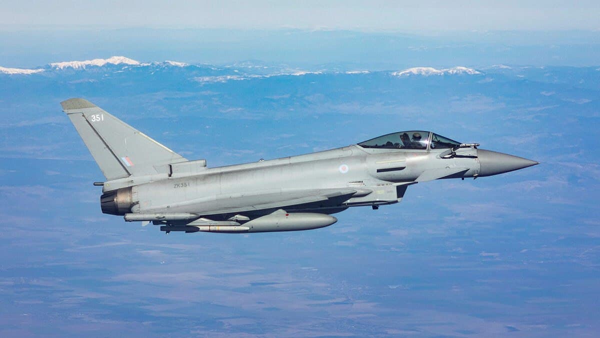 UK RAF Typhoon jets to begin air defense missions over Poland