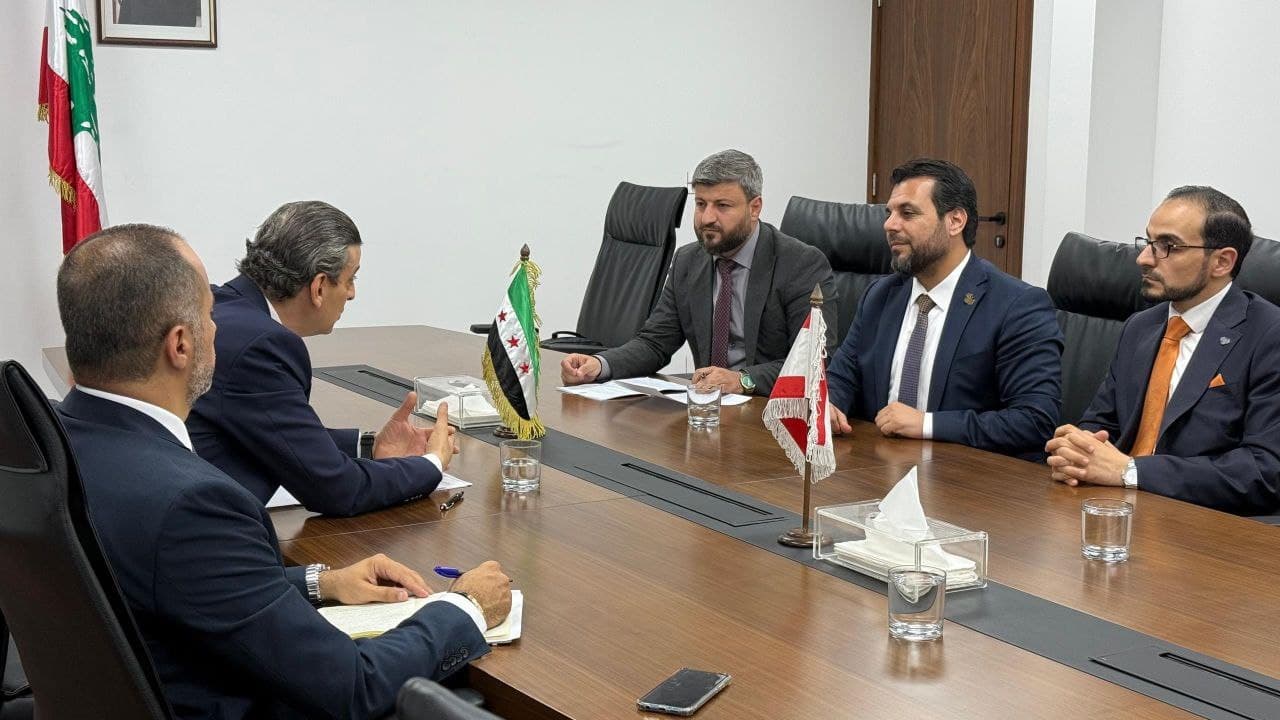 Syrian delegation meets Lebanese Foreign Ministry to discuss cooperation
