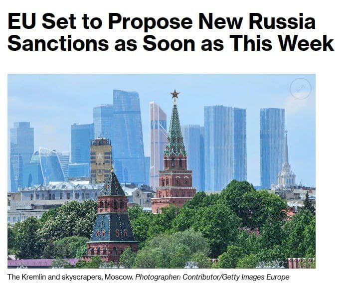 European Union to present 19th round of sanctions against Russia