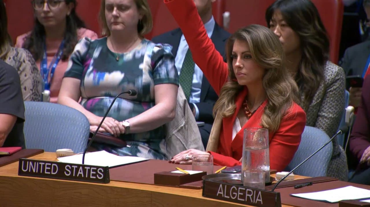 US vetoes UN resolution for ceasefire in Gaza; 14 members in favor