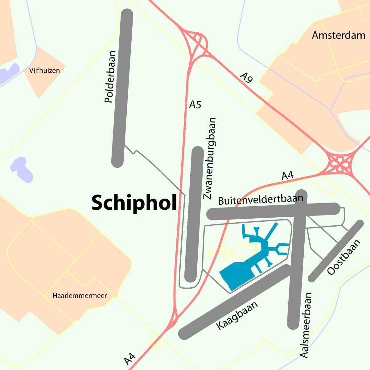 Schiphol Airport's Polderbaan runway closed for 45 minutes due to drone sighting