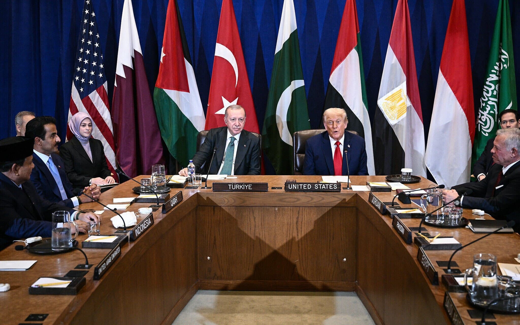 Arab and Islamic countries support Trump's Gaza Peace Plan
