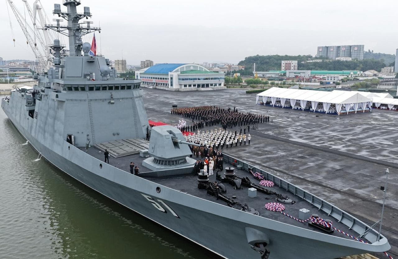 Kim Jong Un inspects 5,000-ton Choe Hyon-class guided-missile destroyer