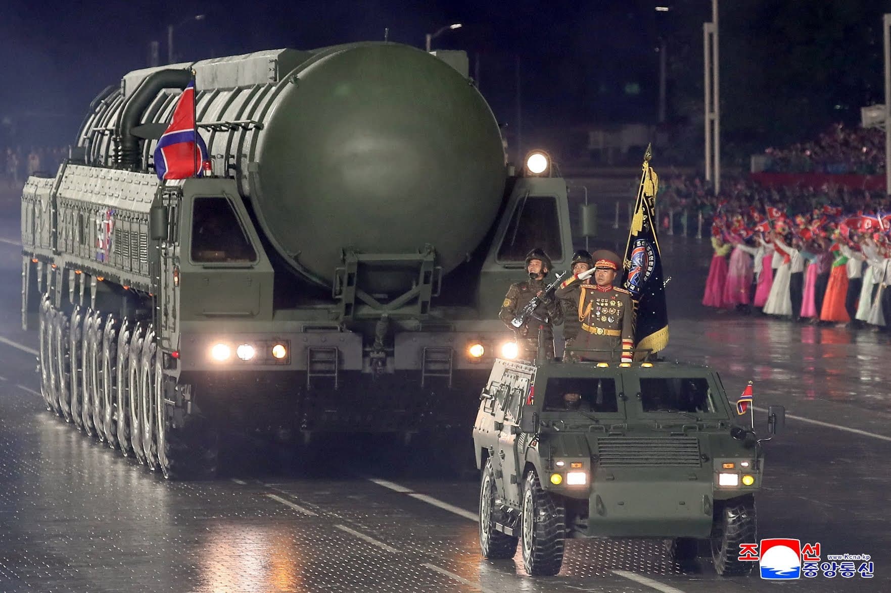 North Korea showcases Hwasong-20 ICBM at Workers' Party anniversary parade