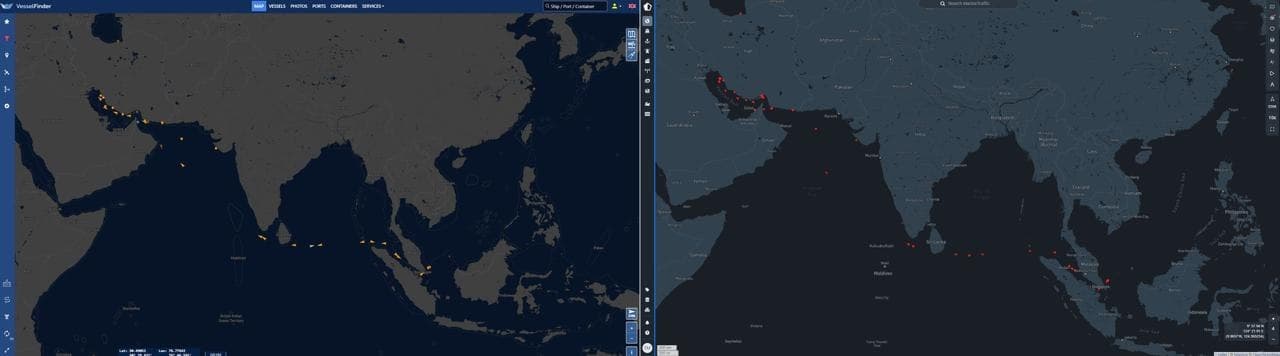Iranian Tankers Resume AIS Transmissions After Years of Concealment