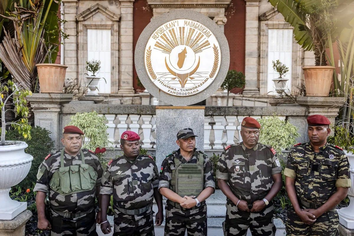Elite military unit CAPSAT seizes power in Madagascar, exiles President Rajoelina