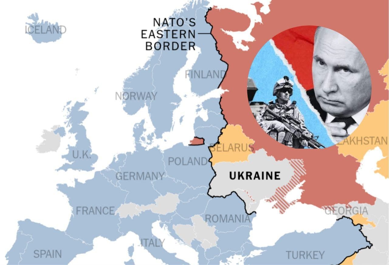 Russia builds up forces near EU borders for second phase of aggression