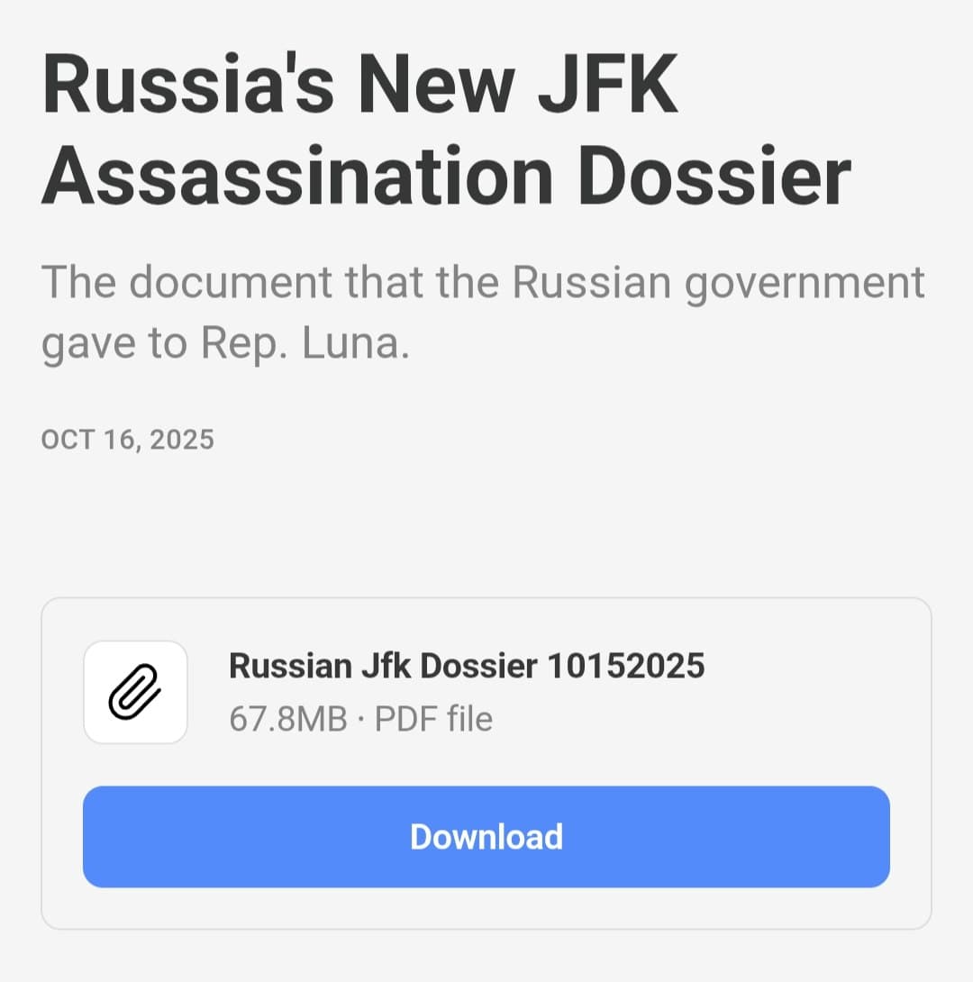 Rep. Anna Paulina Luna releases 350-page dossier on JFK assassination