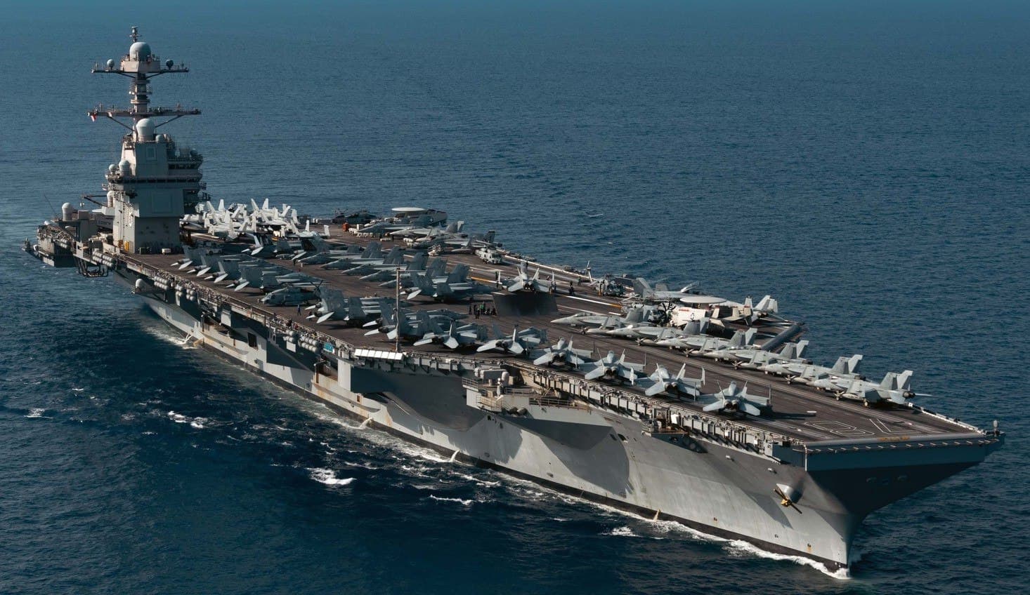 Pentagon deploys USS Gerald R. Ford to counter narco-terrorism in Latin America