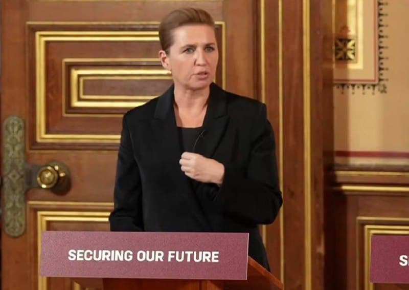 Danish Prime Minister Frederiksen: We will never stop helping Ukraine