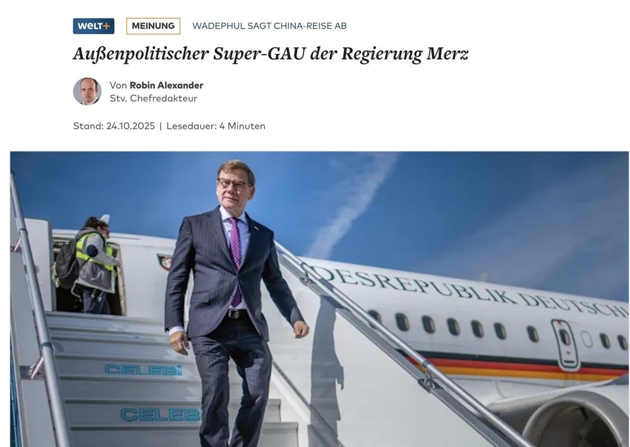 Xi Jinping refuses to meet German Chancellor Merz, cancels October visit