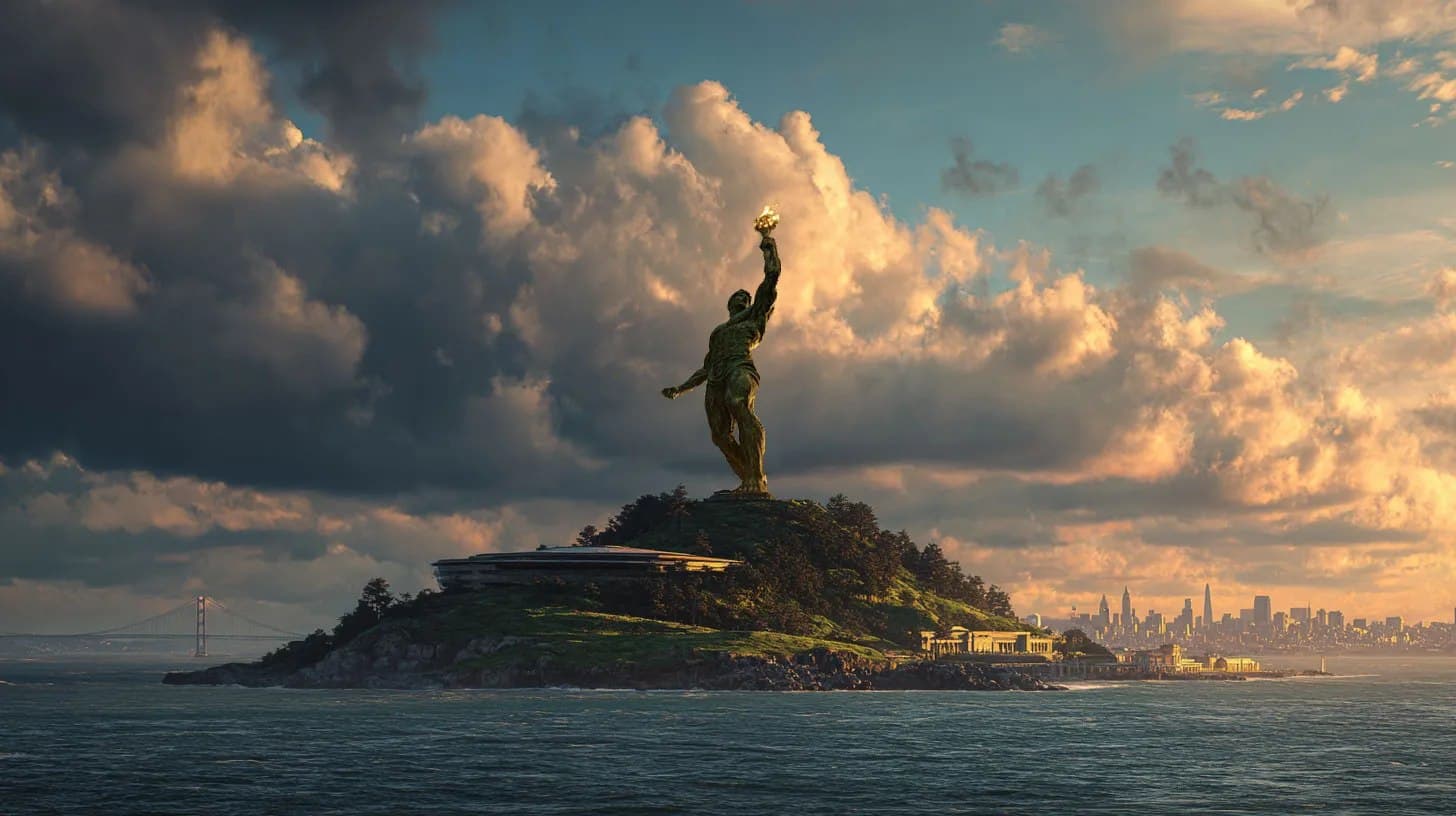 Silicon Valley Investors Propose Massive Statues in Trump Era